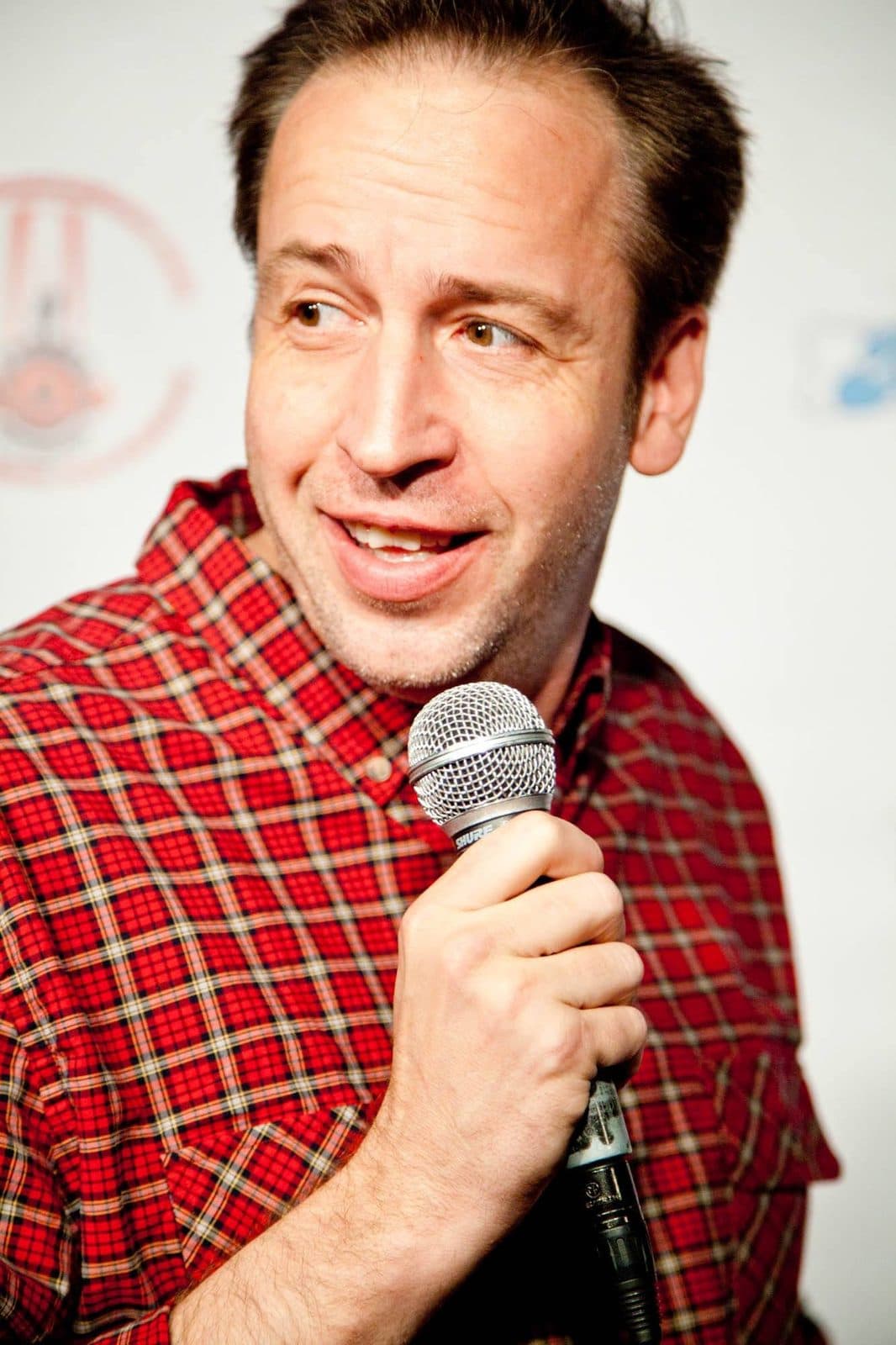 Elvis Winterbottom performing stand-up comedy